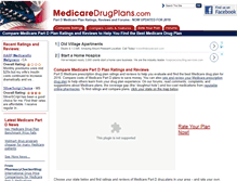 Tablet Screenshot of medicaredrugplans.com